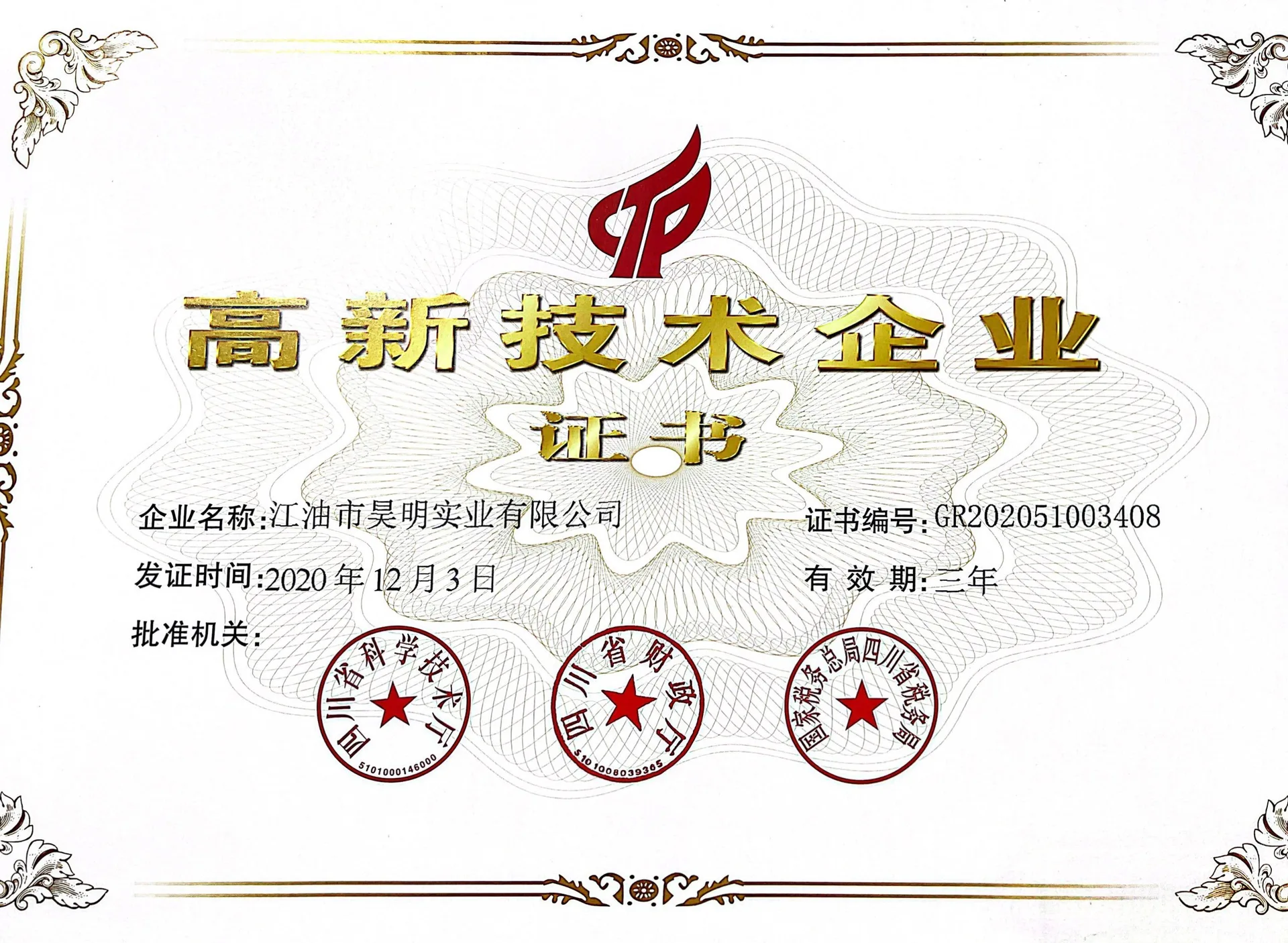 高新技术企业